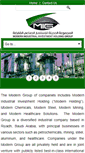 Mobile Screenshot of moderngroup-sa.com